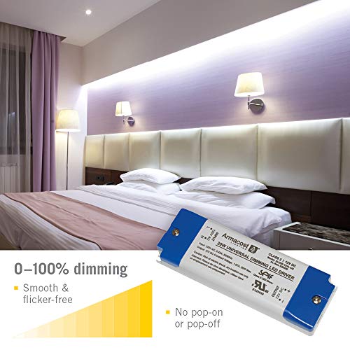 Armacost Lighting 820200 for LED Lighting, with removable AC cord, 20 Watt, Gray