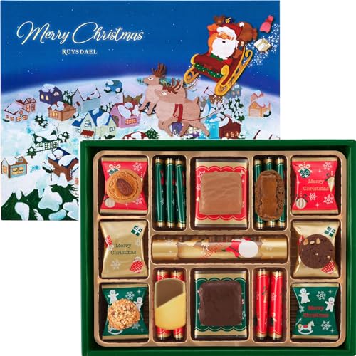 RUYSDAEL (ロイスダール) クッキー8種計40枚 クリスマス ギフト お歳暮 プレゼント お菓子 手土産 詰め合わせ クリスマスロンジェ(LX24)のサムネイル