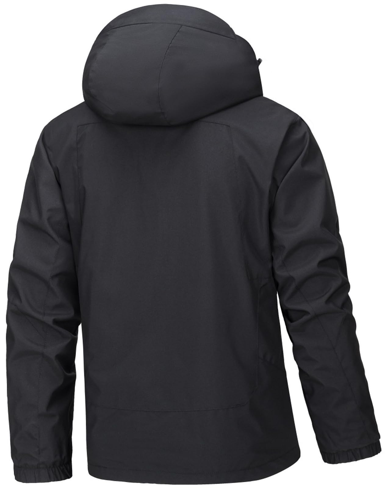 PADOLA Chaqueta Hombre ligera Chaqueta Aire Libre Entretiempo Cortavientos Softshell Impermeable Abrigo Deportiva