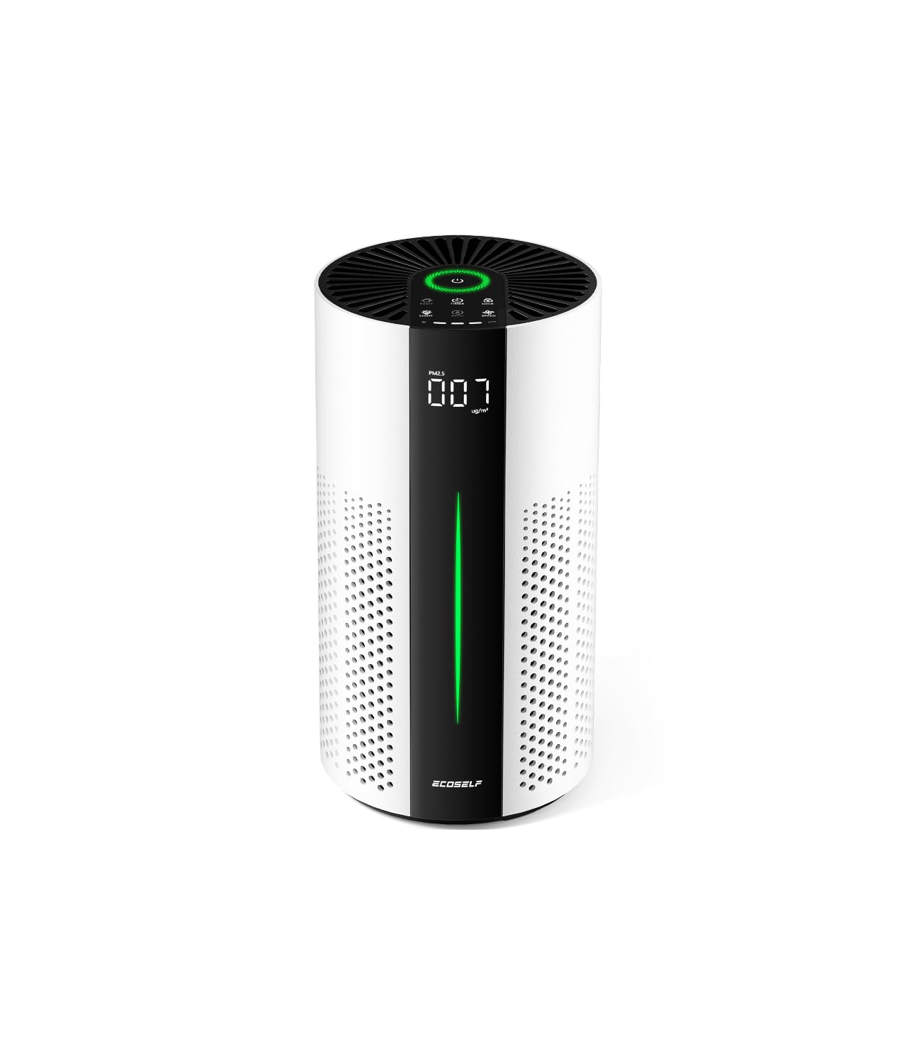 Photo 1 of ECOSELF Air Purifiers for Home Large Room up to 1800 Ft², Air Purifiers for Bedroom 360° Air Intake with Smart Auto Mode, HEPA Air Purifier, Air Cleaner for Smoke PoIIen Pet Dander, HAP609