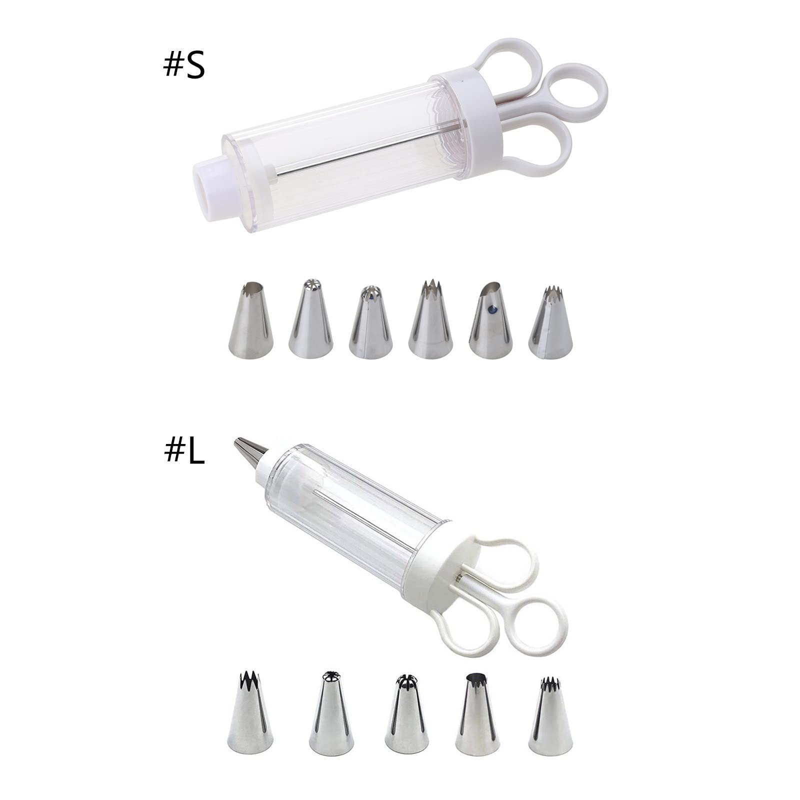 Dessert Decorating Set Cupcake Frosting Filling Injector With 5 Icing Nozzles Cake Dessert Decorating Set Cupcake Frosting