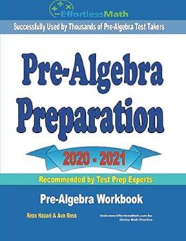 Paperback Pre-Algebra Preparation 2020 - 2021: Pre-Algebra Workbook Book