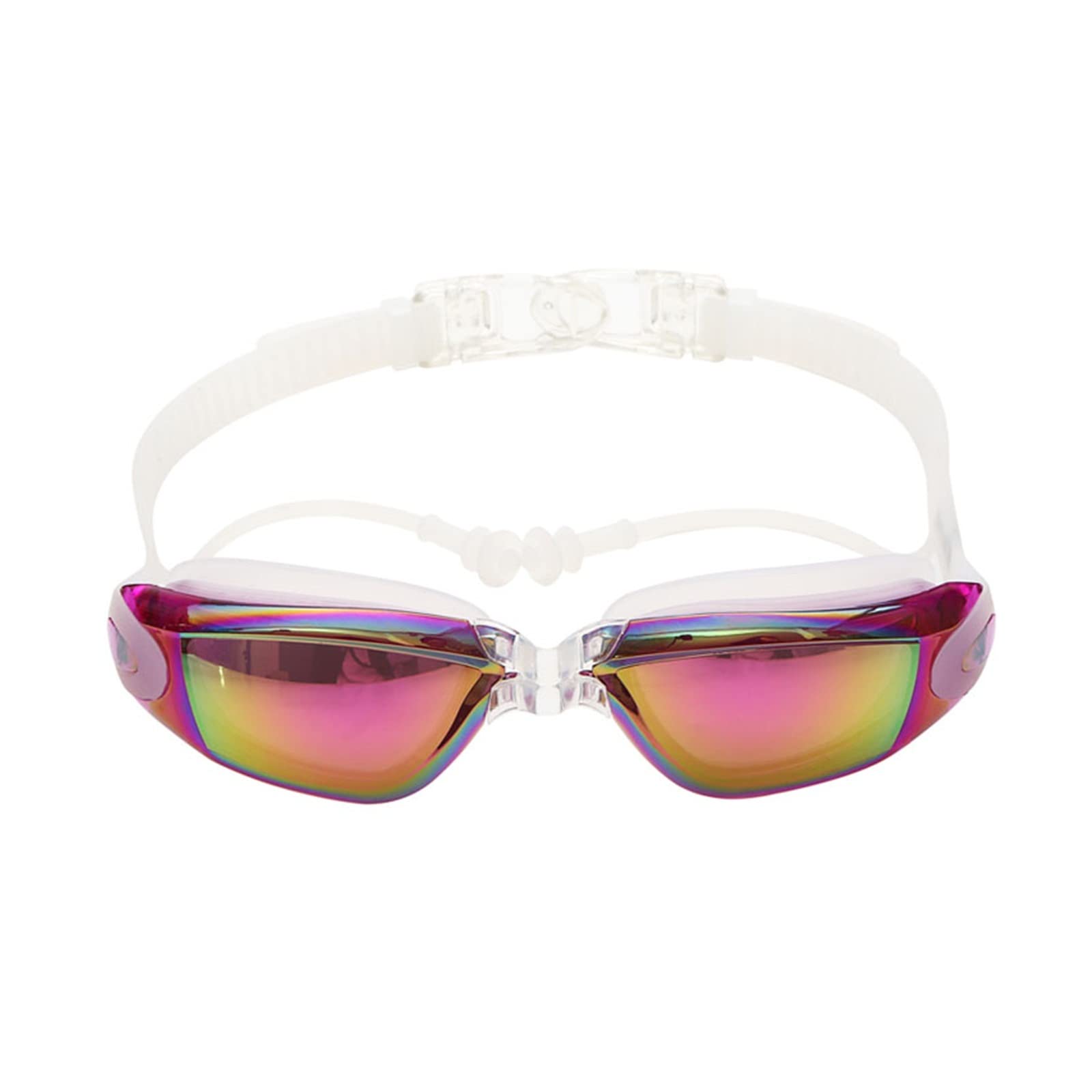 VSOLSAdult Diving Glasses Swimming Goggles Men Women Pool Earplug Professional Waterproof Swim Eyewear