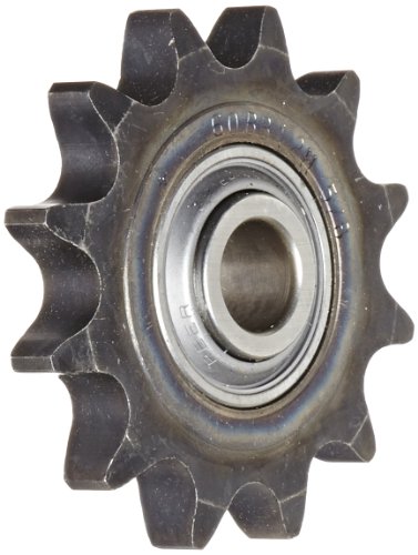 Martin Roller Chain Sprocket, Hardened Teeth, Idler, Type C Hub, Single Strand, 60 Chain Size, 0.75
