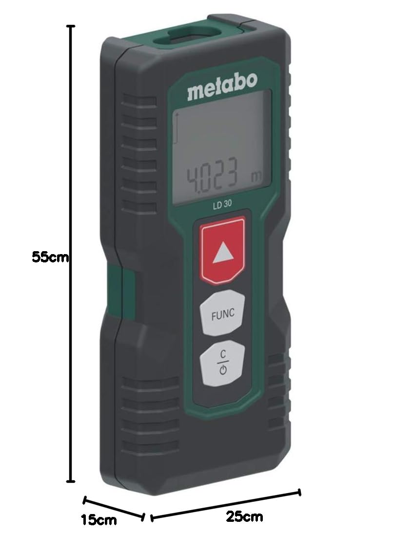 Metabo Medidor láser de distancia LD 30 - Medidor láser de distancia LD 30