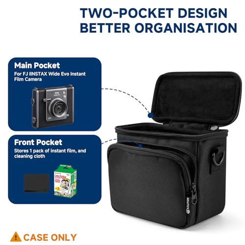 Funda para cámara compatible con Fujifilm Instax Wide EVO miniatura 5