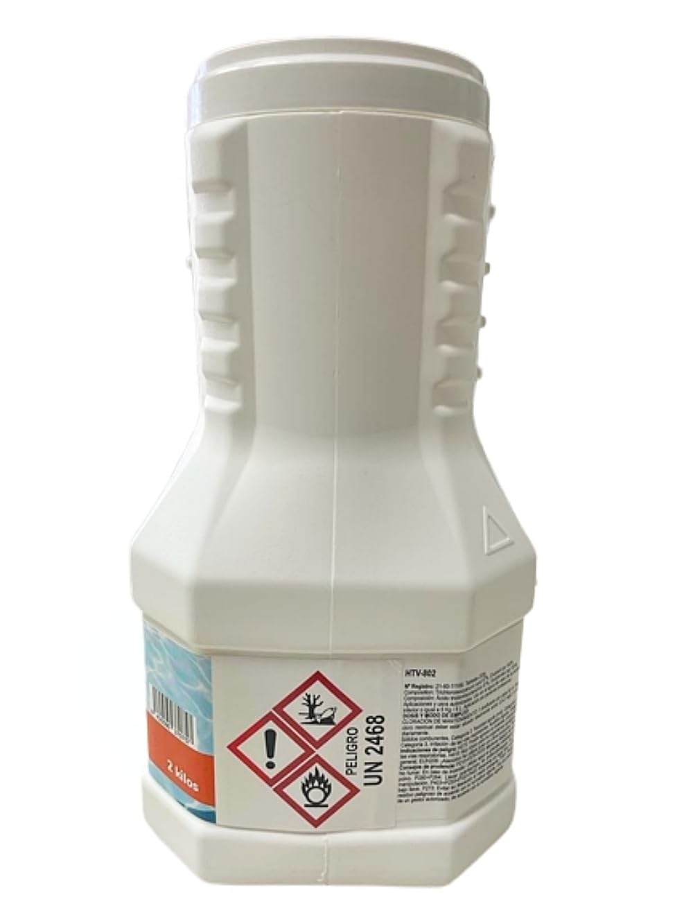 Mugar- Dosificador de Cloro Flotante Especial Liner de 2kg- Invernada Especial Liner de 2 Kg- Invernaje Sin Cobre 2kg (4)