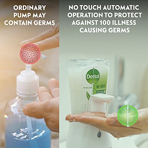 Dettol Handwash No-Touch Automatic Soap Dispenser Device, 250ml with Aloe Vera Refill | Aloe Vera & Moisturizer | 10X Better Protection from Germs - Image 7