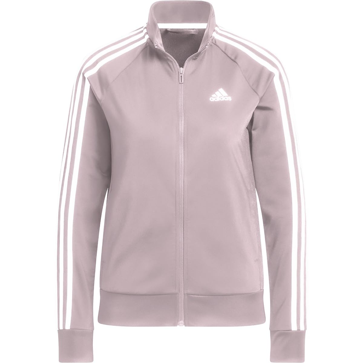 adidas Women's Essentials Warm-Up Slim 3-Stripes Track Jacket