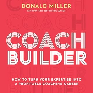 Coach Builder Audiobook By Donald Miller cover art