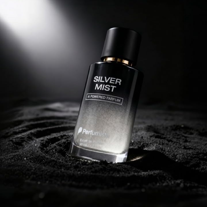 Silver Mist Extrait de Parfum – Fresh Crisp & Clean Unisex Perfume | AI Powered | 50ML-image-0