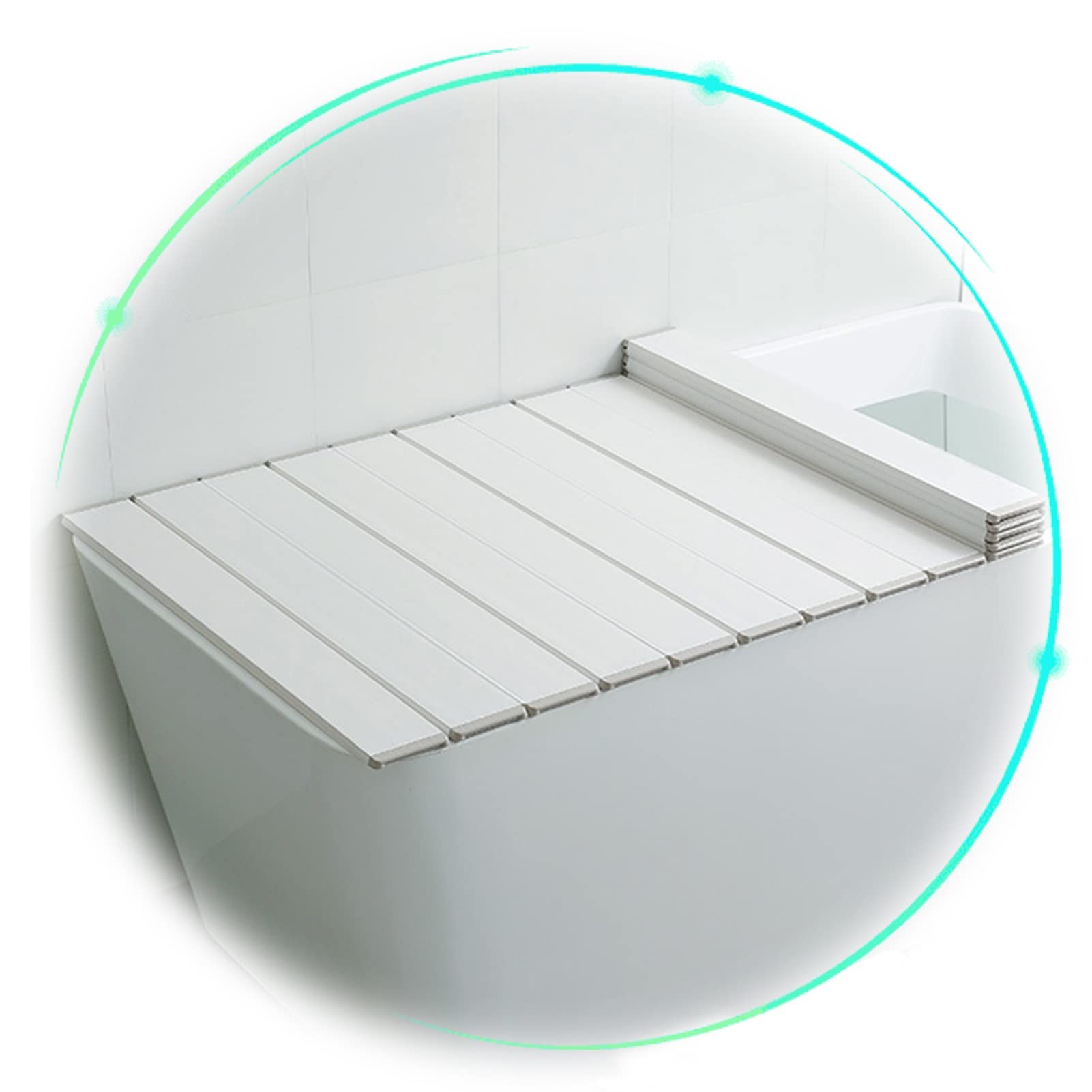 Plateau baignoire isolant et anti-poussière pour un bain chaud