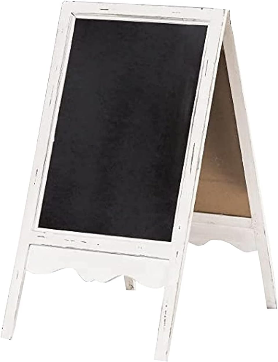 Biscottini Lavagna Nera con cavalletto 95x50x6 cm - Lavagna Bifacciale da Terra Ristorante Bar - Lavagna Cancellabile in Legno - Lavagnetta cucina - Lavagna per Bambini - Lavagna Ardesia da Gesso