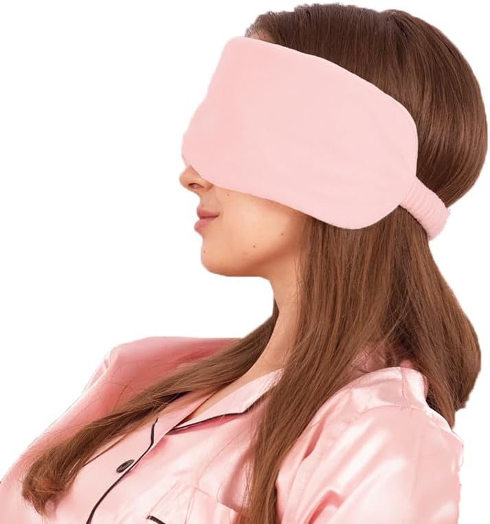 光と音をブロックして睡眠の質UP♪「眠活研究所 入眠 耳までアイマスク」