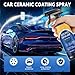 Car Coating Spray, 2025 Upgrade Quick Effect Coating Agent Car Scratch Wax Coating Spray, Car Polish Spray Waterless Wash, Car Scratch Quick Repair Spray for All Cars Surfaces (3PCS)
