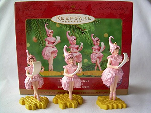 QX6604 The Lullabye League Wizard of Oz (set/3) 2000 Hallmark Keepsake Ornament