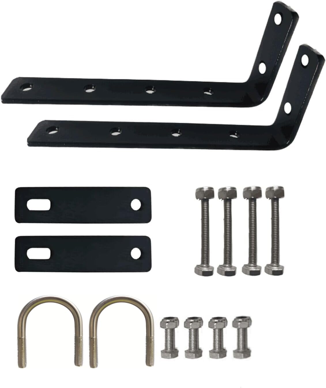 DANCHEL OUTDOOR Sturdy Universal Mounting Hardware with U Shape Bracket for Car Awning Overland Accessories Kits