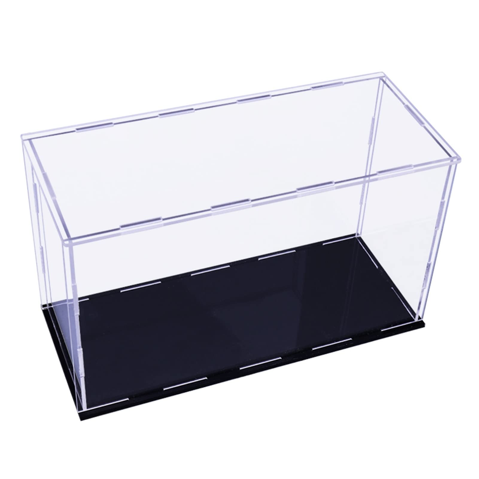 Przezroczyste akrylowe pudełko ekspozycyjne Cube, Przezroczysta akrylowa gablota do przechowywania kostka na blacie organizator wiele rozmiarów(40x50x60CM)