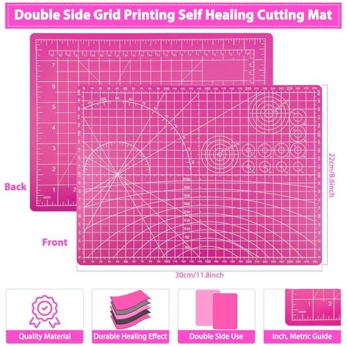 Audab Rotary Cutter and Mat Set