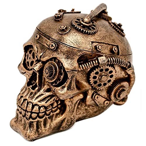 Crâne mécanique KZTHGNS pour remplacer les décorations Halloween fragiles