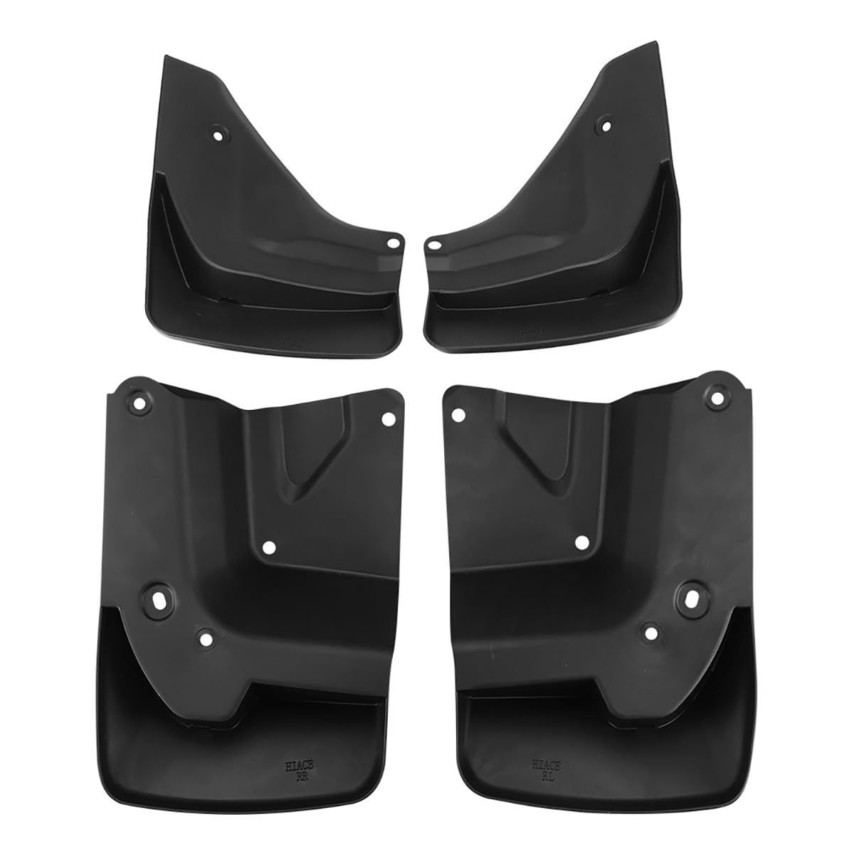 YPSBBHD Car Mud Flaps Fender Splash Guards, Compatible with Toyota Hiace 2012-2018, Splashproof Exterior Accessories for Car Wheel Protector