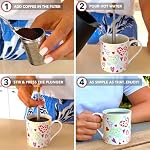 FinalPress Coffee and Tea Maker - Press the Plunger to Brew Anywhere - 304 Stainless Steel - Image 4