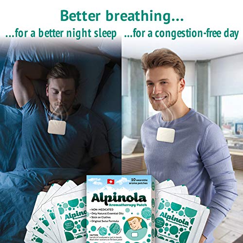 Miniatura 6 de Parches de aromaterapia con aceites esenciales, no medicados (10 unidades)