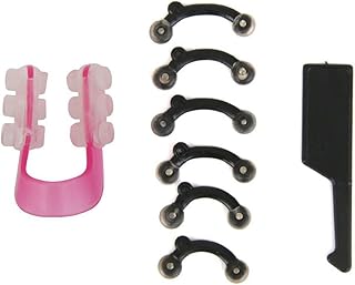 Traje de nariz Carhar Beauty 3 pares de diferentes tamanhos de dispositivo de aumento da ponte nasal de silicone 3D preto Ponte de nariz 3d modelador de de nariz Corretor de nariz com para nariz - Preto