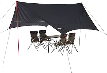 Amazon | Black UV ヘキサタープセット M | ロゴス(LOGOS) | タープ