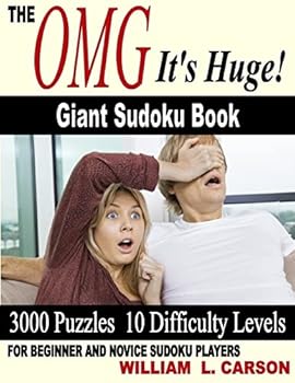 Paperback The OMG It's Huge! Giant Sudoku Book