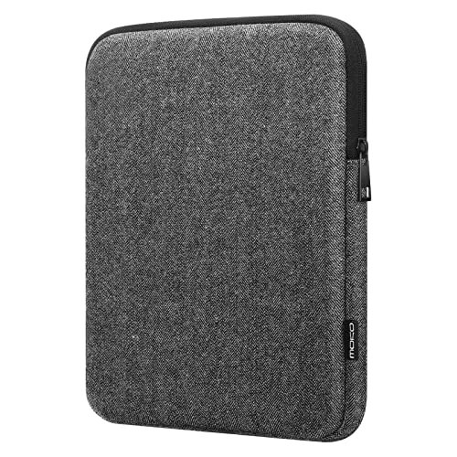 Image of MoKo 9-11 Inch Tablet Sleeve Bag | Fits iPad Air 5 10.9-inch, iPad Pro 11 M2, iPad 10th 10.9, iPad 9 /8 /7th 10.2 and Tab S8 /S9 11-inch, Black & Gray