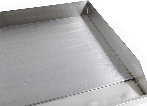 Miniatura 7 de Parrilla eléctrica comercial de 3000 W, parrilla superior plana de 29 pulgadas, parrilla antiadherente Teppanyaki de acero inoxidable con