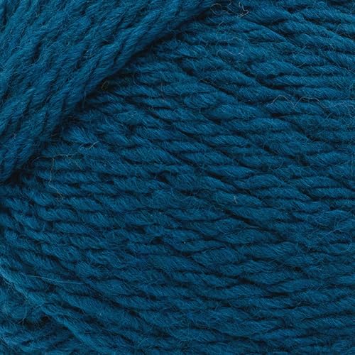 Image of Lion Brand Yarn, Hue + Me Chunky Yarn for Crocheting, Knitting, and Crafts, Deep Sea, 1 Pack