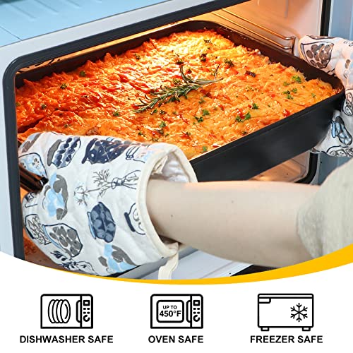 Hongbake Lasagna Pan 3 Inch Deep, 15X10 Baking Pan For Oven, Nonstick Cake Baking Dish For Brownie, Roasting Pans With Stainless Steel Handles, Heavy Duty, Dishwasher Safe, Dark Grey #TOP4