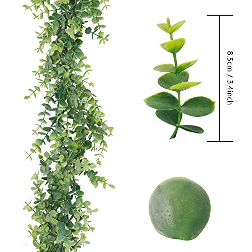 GraduatePro Eucalipto Ghirlanda Piante Finte