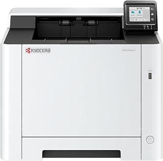 KYOCERA ECOSYS PA2101cwx Color Laser Printer, 22 ppm, 1200 dpi, Wi-Fi Direct, 1GB Memory, 2.7 inch Color Touch Screen Control Panel