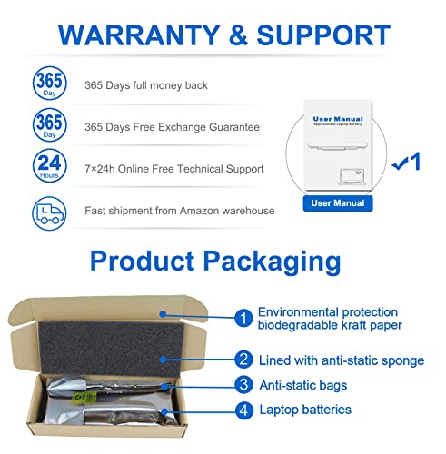 Image of XPS 13 9350 9343 90V7W JD25G Battery for Dell XPS13 XPS 13 9343 9350 P54G P54G001 P54G002 13-9350-D1508G 0RWT1R 0DRRP 0N7T6 DIN02 00N7T6 JHXPY JHXPY53 5K9CP RWT1R 0JHXPY 451-BBMK 090V7W 13D-9343-3708