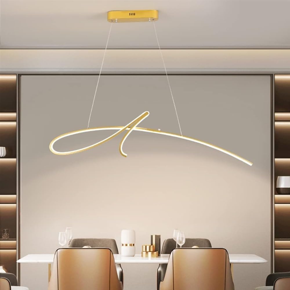 Lampada a Sospensione Moderna per Tavolo da Pranzo, Compatibile con Ufficio, Sala da Pranzo, Studio, Soggiorno, lampadario