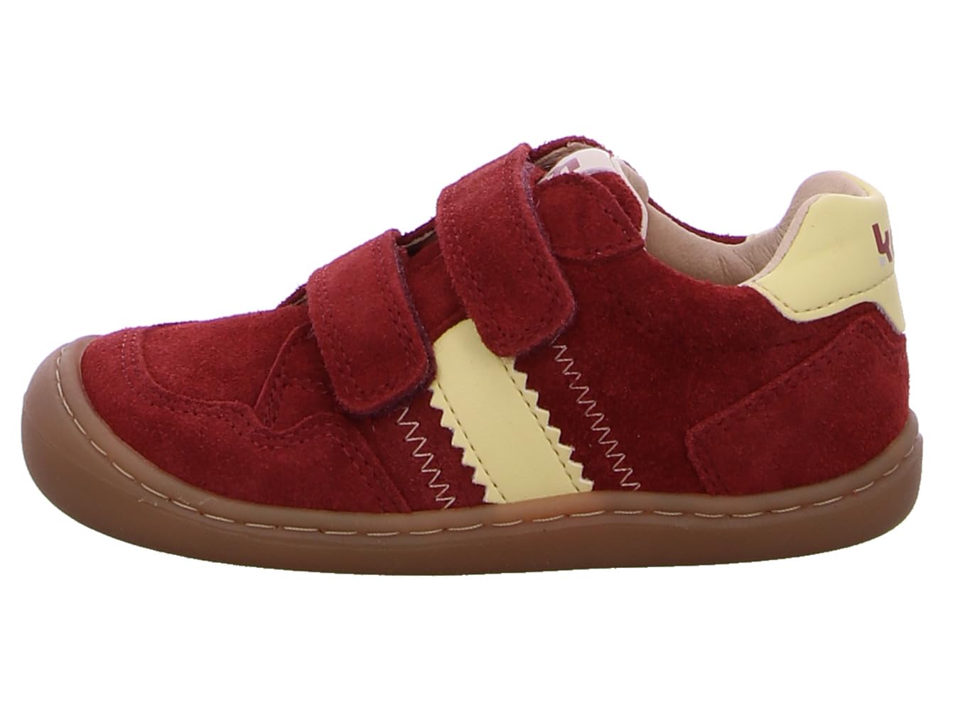 KOEL Barefoot Kinder Sneakers Bali Suede 3.0 Bordo