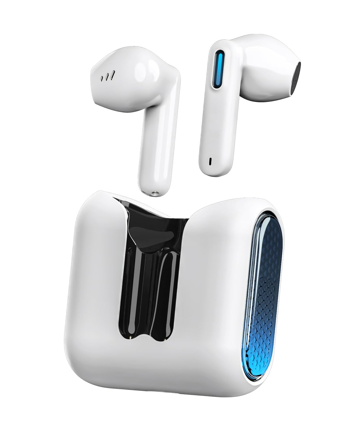NE49 Cuffie Traduzione Simultanea IA, 150+ Lingue & 6 Modalità Auricolari Traduttore, Cuffie Bluetooth 6.0, Autonomia 40h, Bassa Latenza, Chat IA, Musica, Chiamate, Trascrizione per Viaggi e Business