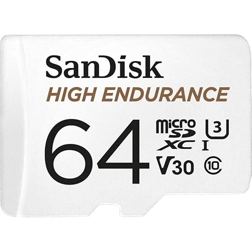 SanDisk High Endurance MicroSDXC Card 64GB