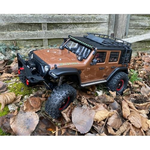 DF Models 3152 DF-4S PRO Crawler 4WD 2,4 GHz 313 mm 1:10 Modelo 2024 - Marrón
