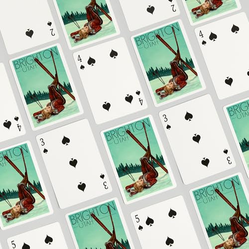 Lantern Press Brighton Utah, 52 Cartas Poker miniatura 4