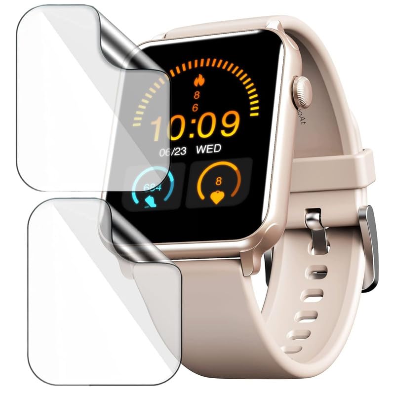 Image of 2-Pack| Screen Protector /Guard for boAt Wave Call 1.69 inch Smartwatch -Not A Tempered Glass