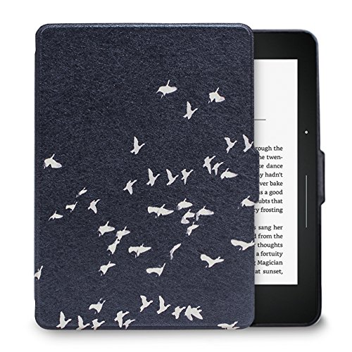 Walnew Protective case for Amazon Kindle Voyage(2014) The Thinnest and Lightest Colorful Painting