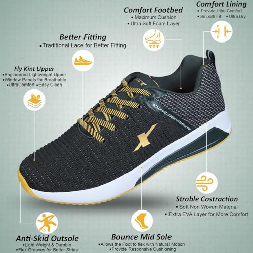 Image of SPARX Mens Sm 472 Running Shoe