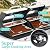 GRILL DEPOTS 3 Burner Gas & Charcoal Combo Grill with Side Burner, 39,000 BTU Propane BBQ Grill, Cast Iron Grates & Griddle, Warming Rack, Grease Tray, Storage Cabinet, 4 Wheels for Outdoor Patio