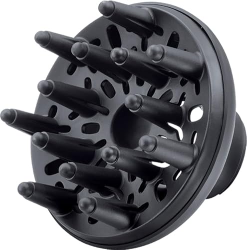 Remington Hair Dryer Ion [Light & Powerful] Pro Air-Shine (2300 W, Ceramic Tourmaline Ring, Styling Nozzle, Diffuser, 3 Heat & 2 Separate Fan Levels, Cooling Level) D5215, Black