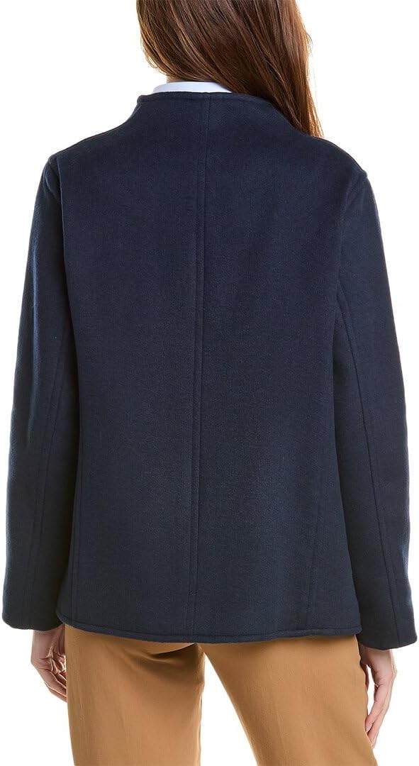 Brooks Brothers womens Wool Blend Double Face Brushed Coat - Image 2