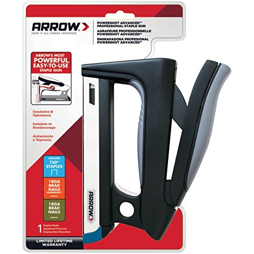 Arrow Fastener T50HS PowerShot Advanced Staple Gun and Nailer